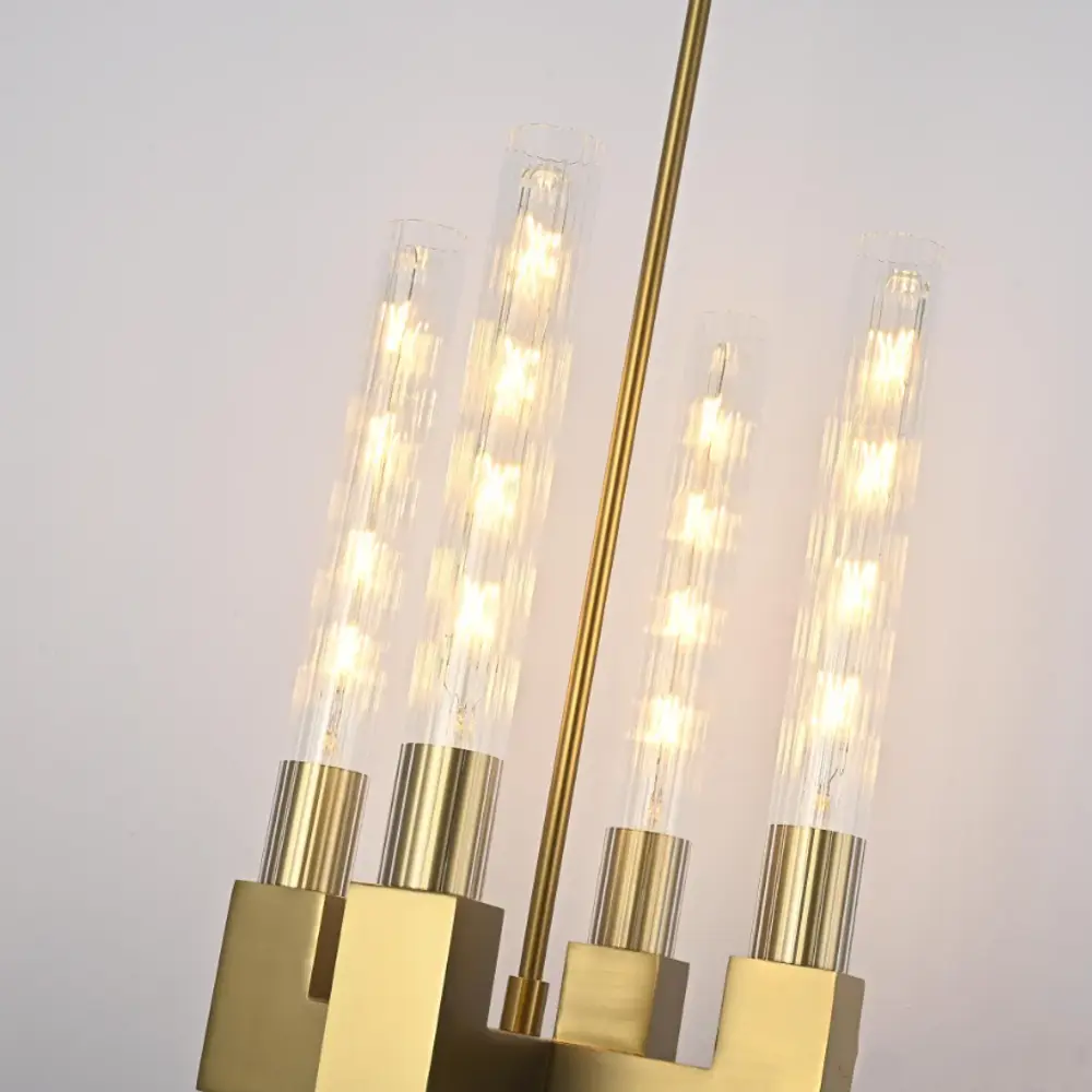 Фото 2 Люстра на штанге Imperiumloft Rh canelle pendant lamp 4 modern brass 84608-22 4 лампы 12 м² цвет латунь Фото 2 Люстра на штанге Imperiumloft Rh canelle pendant lamp 4 modern brass 84608-22 4 лампы 12 м² цвет латунь