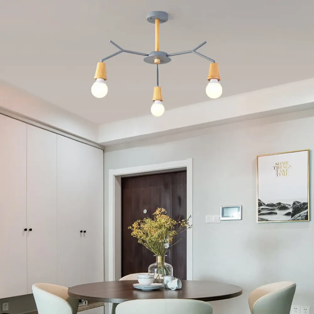 Фото Люстра на штанге Imperiumloft Les color d72 220502-23 3 лампы 9 м² цвет белый Фото Люстра на штанге Imperiumloft Les color d72 220502-23 3 лампы 9 м² цвет белый
