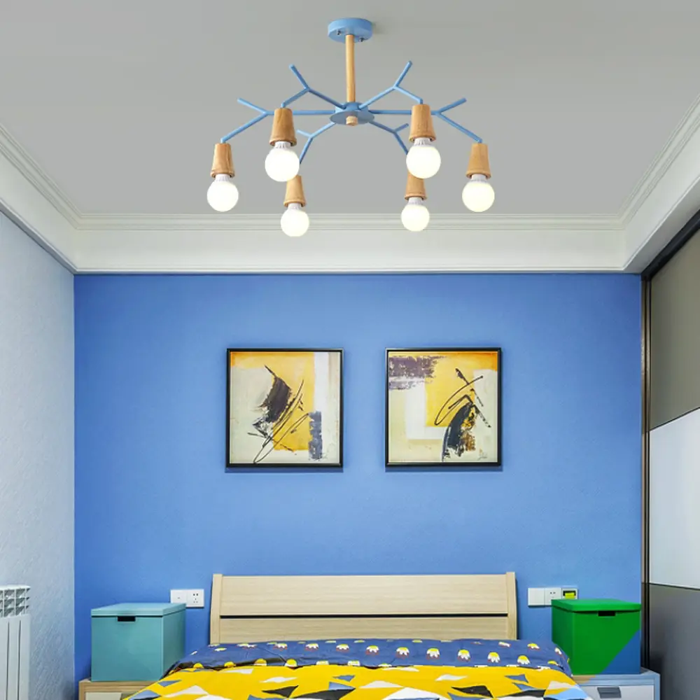 Фото 3 Люстра на штанге Imperiumloft Les color d80 220509-23 6 ламп 18 м² цвет серый Фото 3 Люстра на штанге Imperiumloft Les color d80 220509-23 6 ламп 18 м² цвет серый