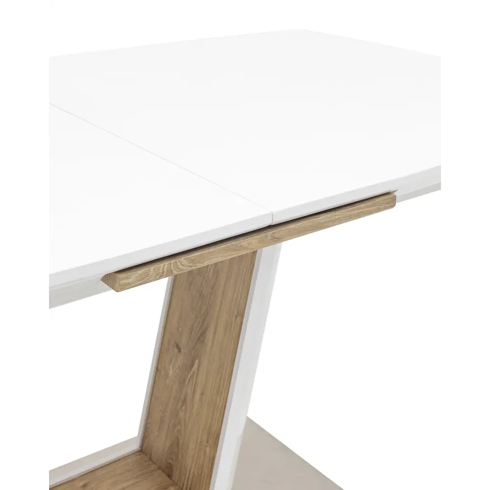 Фото 5 Кухонный стол прямоугольный Stool group Атланта 160x160 см МДФ цвет белый Фото 5 Кухонный стол прямоугольный Stool group Атланта 160x160 см МДФ цвет белый