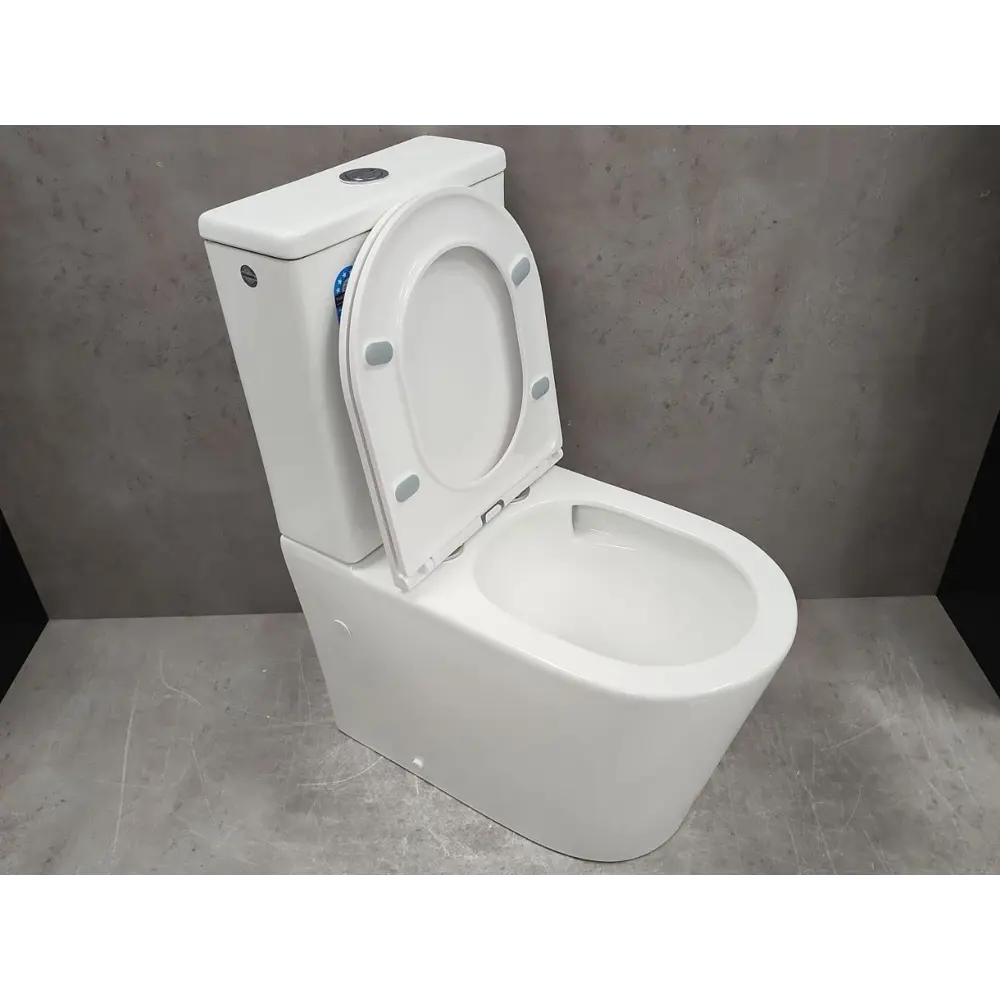 Фото 7 Унитаз-компакт Bloomix Olimp 12005T/UF1 Ceramic, безободковый торнадо Фото 7 Унитаз-компакт Bloomix Olimp 12005T/UF1 Ceramic, безободковый торнадо
