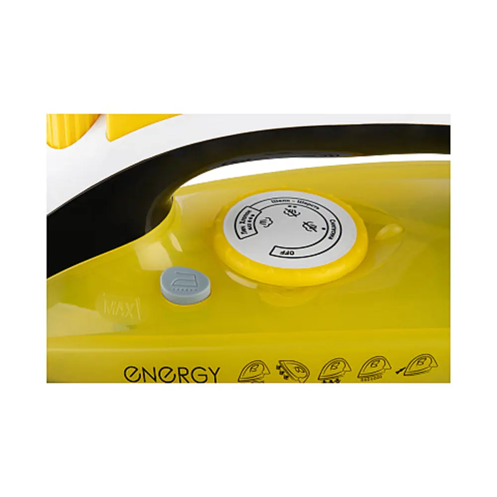 Фото Утюг Energy EN-349 2200 Вт цвет черный/желтый Фото Утюг Energy EN-349 2200 Вт цвет черный/желтый
