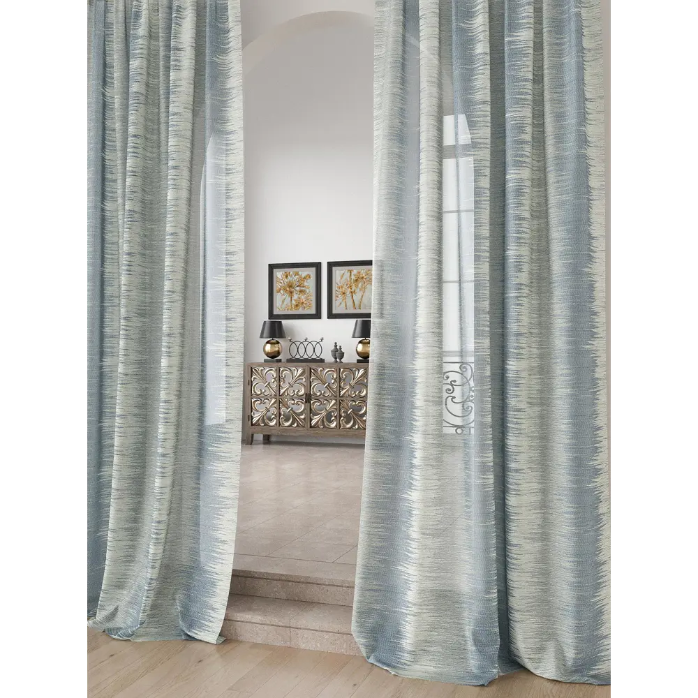 Фото Тюль Comfy way Лоуна - 106 CW754106-230 на шторной ленте 230x150 см цвет графит Фото Тюль Comfy way Лоуна - 106 CW754106-230 на шторной ленте 230x150 см цвет графит