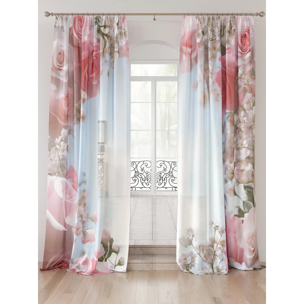Фото 2 Тюль Comfy way Лоуна - 166 CW754166-230 на шторной ленте 230x150 см цвет белый Фото 2 Тюль Comfy way Лоуна - 166 CW754166-230 на шторной ленте 230x150 см цвет белый