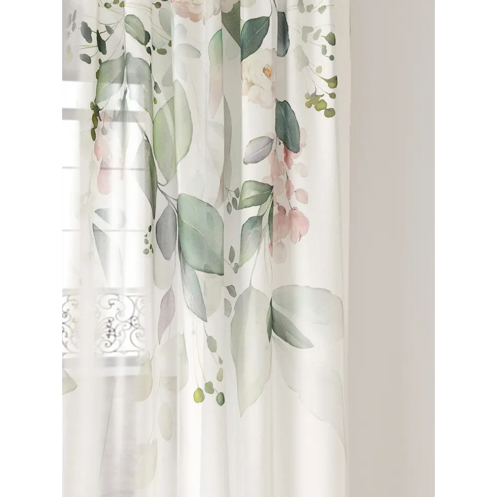 Фото 3 Тюль Comfy way Лоуна - 196 CW754196-230 на шторной ленте 230x150 см цвет бежевый