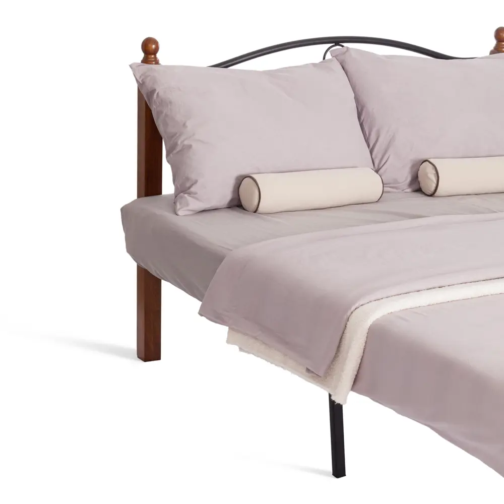 Фото 7 Кровать Tetchair 120x33 см металл цвет дуб 5517 Фото 7 Кровать Tetchair 120x33 см металл цвет дуб 5517