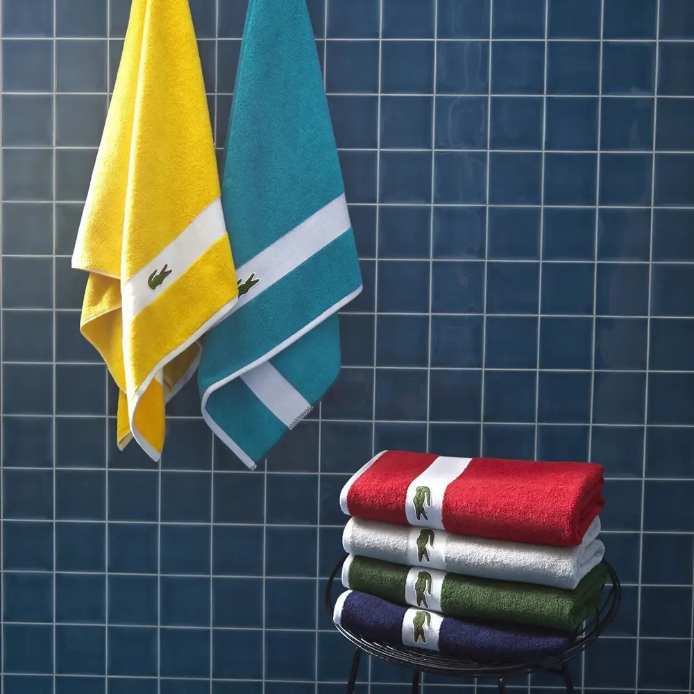 Фото 3 Полотенце Lacoste Casual Marine 70x140 см цвет синий Фото 3 Полотенце Lacoste Casual Marine 70x140 см цвет синий