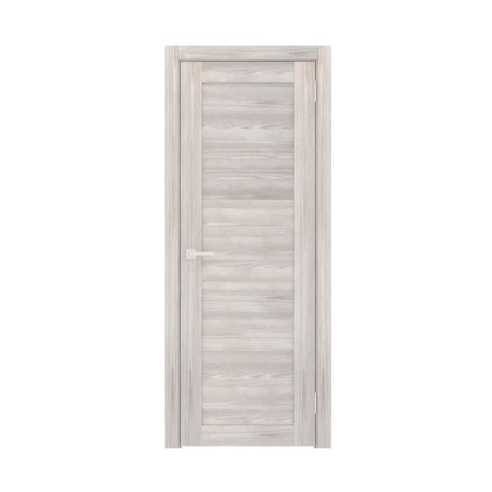 Фото Комплект межкомнатной двери Лесма Стиль Рондо 20 200x80см пленка ПВХ отделка стеклом magic fog ривьера айс с коробом и наличниками