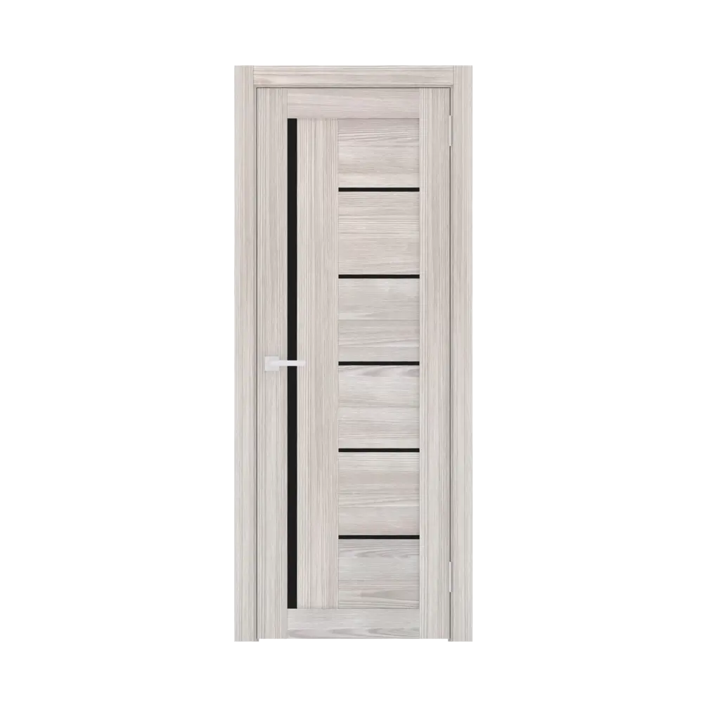 Фото Комплект межкомнатной двери Лесма Стиль Рондо 29 200x70см пленка ПВХ отделка стеклом black star ривьера айс с коробом и наличниками Фото Комплект межкомнатной двери Лесма Стиль Рондо 29 200x70см пленка ПВХ отделка стеклом black star ривьера айс с коробом и наличниками