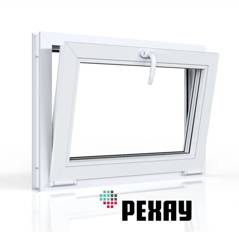 Фото 4 Пластиковое окно ПВХ Rehau Blitz 600x1100мм (ВхШ) фрамуга двухкамерный стеклопакет белый/золотой дуб Фото 4 Пластиковое окно ПВХ Rehau Blitz 600x1100мм (ВхШ) фрамуга двухкамерный стеклопакет белый/золотой дуб