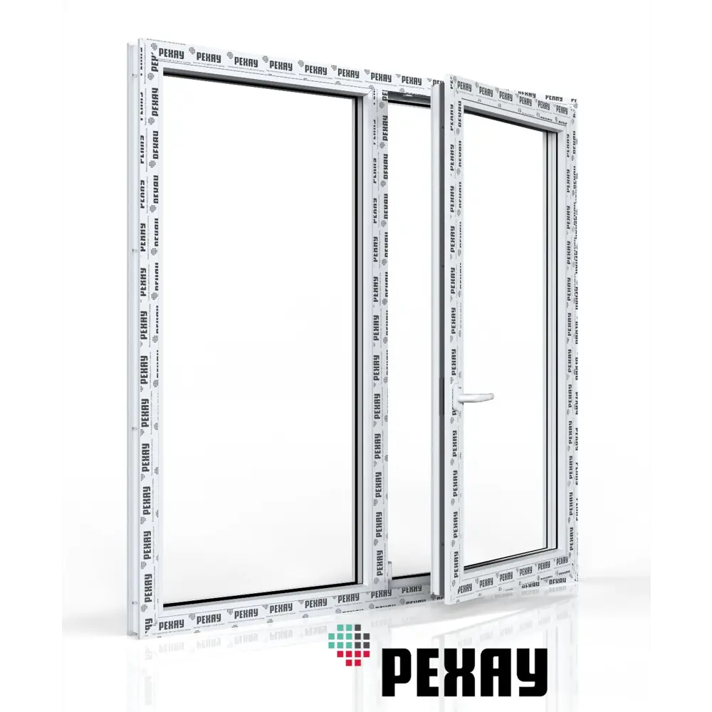 Фото 8 Пластиковое окно ПВХ Rehau Blitz 1200x1200мм (ВхШ) двухстворчатое глухое левое/поворотно-откидное правое двухкамерный стеклопакет белый/золотой дуб Фото 8 Пластиковое окно ПВХ Rehau Blitz 1200x1200мм (ВхШ) двухстворчатое глухое левое/поворотно-откидное правое двухкамерный стеклопакет белый/золотой дуб