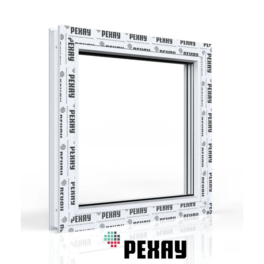 Фото 4 Пластиковое окно ПВХ Rehau одностворчатое 600x500мм (ВхШ) двухкамерный стеклопакет белый/темный дуб Фото 4 Пластиковое окно ПВХ Rehau одностворчатое 600x500мм (ВхШ) двухкамерный стеклопакет белый/темный дуб