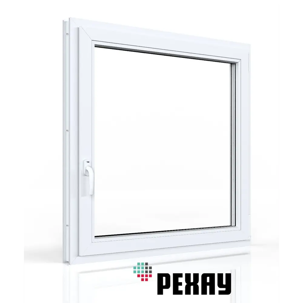Фото 4 Пластиковое окно ПВХ Rehau одностворчатое 500x600мм (ВхШ) двухкамерный стеклопакет антрацитово-серый/белый Фото 4 Пластиковое окно ПВХ Rehau одностворчатое 500x600мм (ВхШ) двухкамерный стеклопакет антрацитово-серый/белый