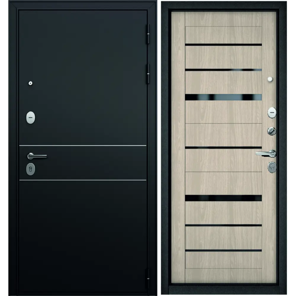 Фото Входная дверь Мастино Trust Mass MP правый 205x86см цвет ясень ривьера айс Фото Входная дверь Мастино Trust Mass MP правый 205x86см цвет ясень ривьера айс