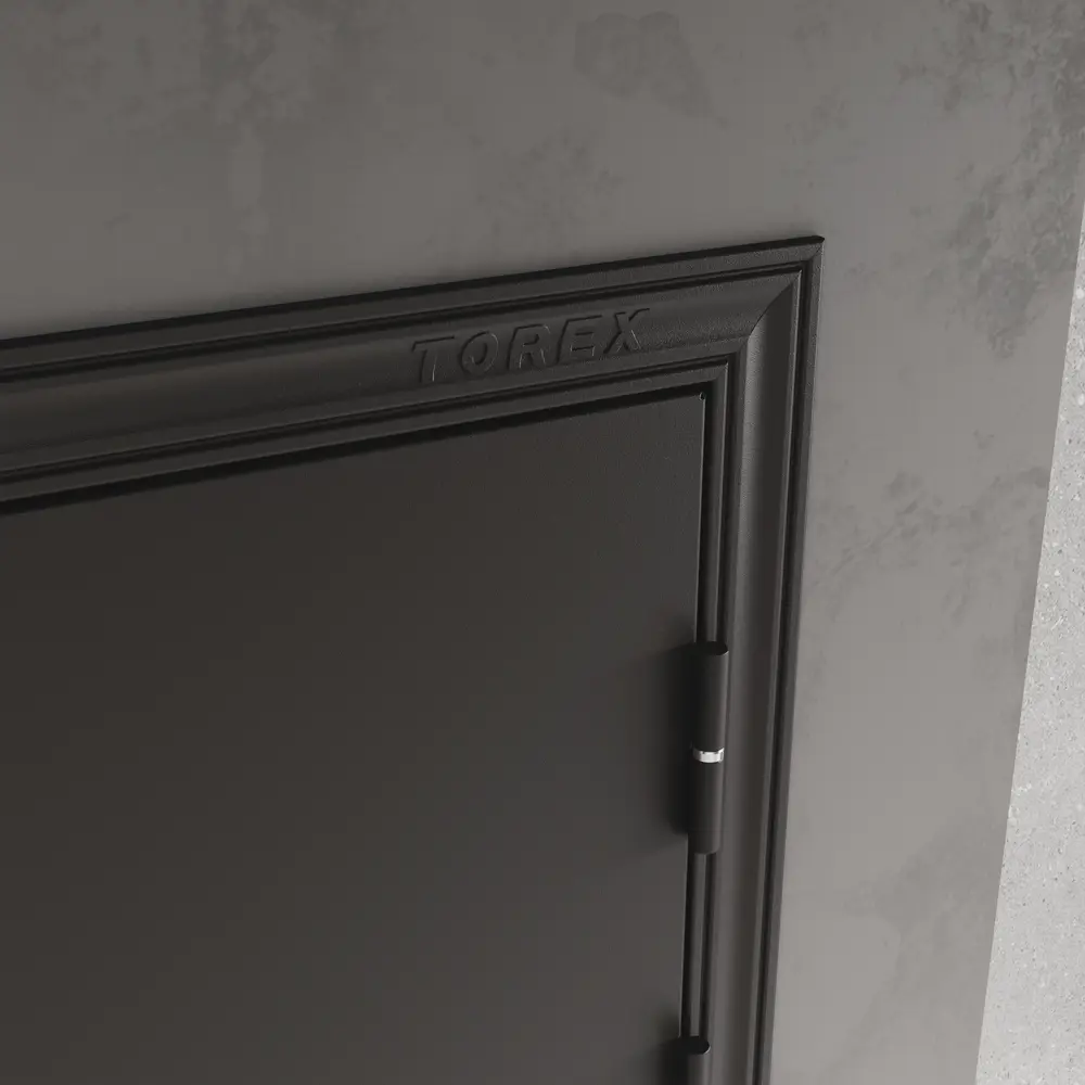Фото 6 Входная дверь Torex Defender X 207x88см левый цвет бьянко/колоре неро с зеркалом