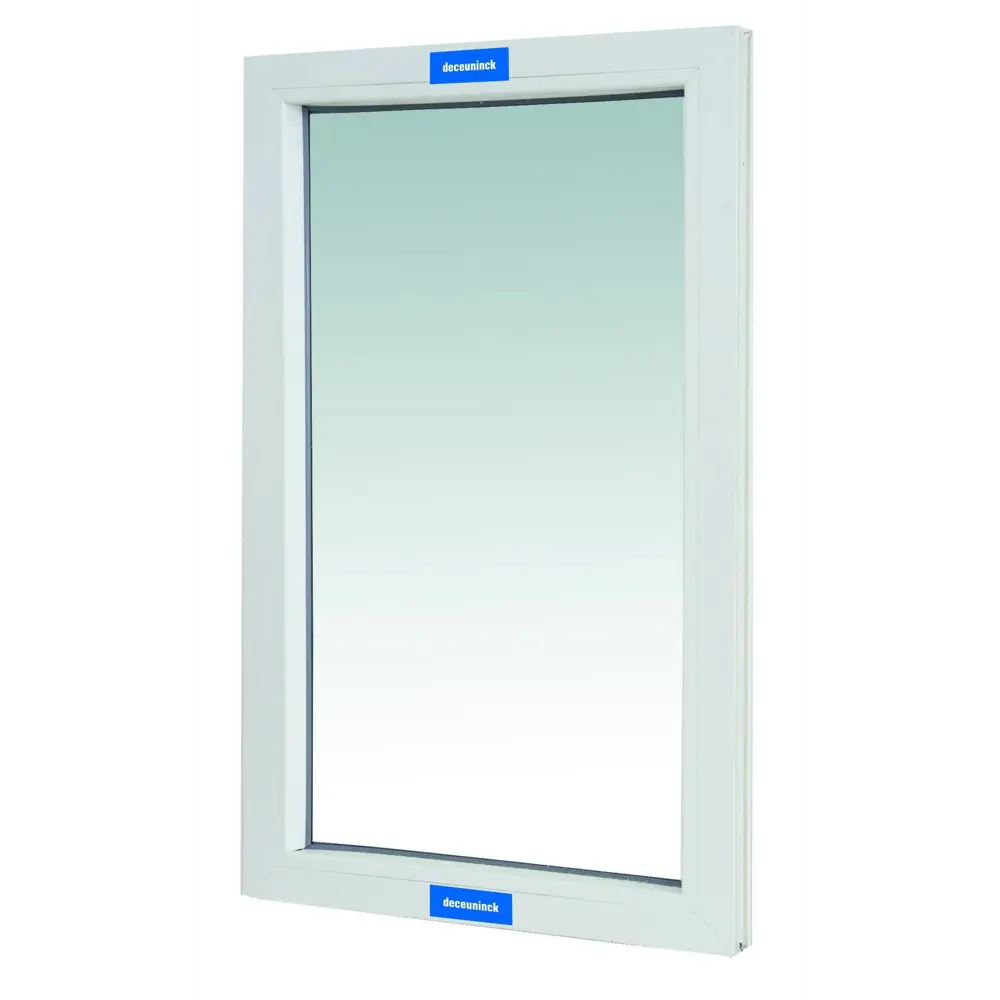 Фото Окно пластиковое ПВХ Deceuninck глухое 1000x700мм однокамерный стеклопакет белый Фото Окно пластиковое ПВХ Deceuninck глухое 1000x700мм однокамерный стеклопакет белый