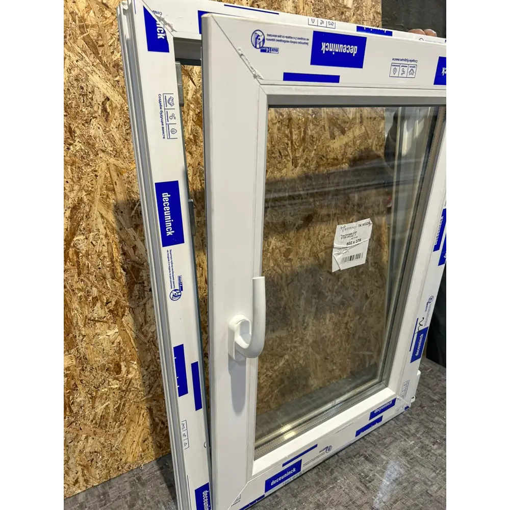 Фото 3 Пластиковое окно ПВХ Deceuninck правый двухкамерный стеклопакет 1500x1100мм (ВхШ) белый