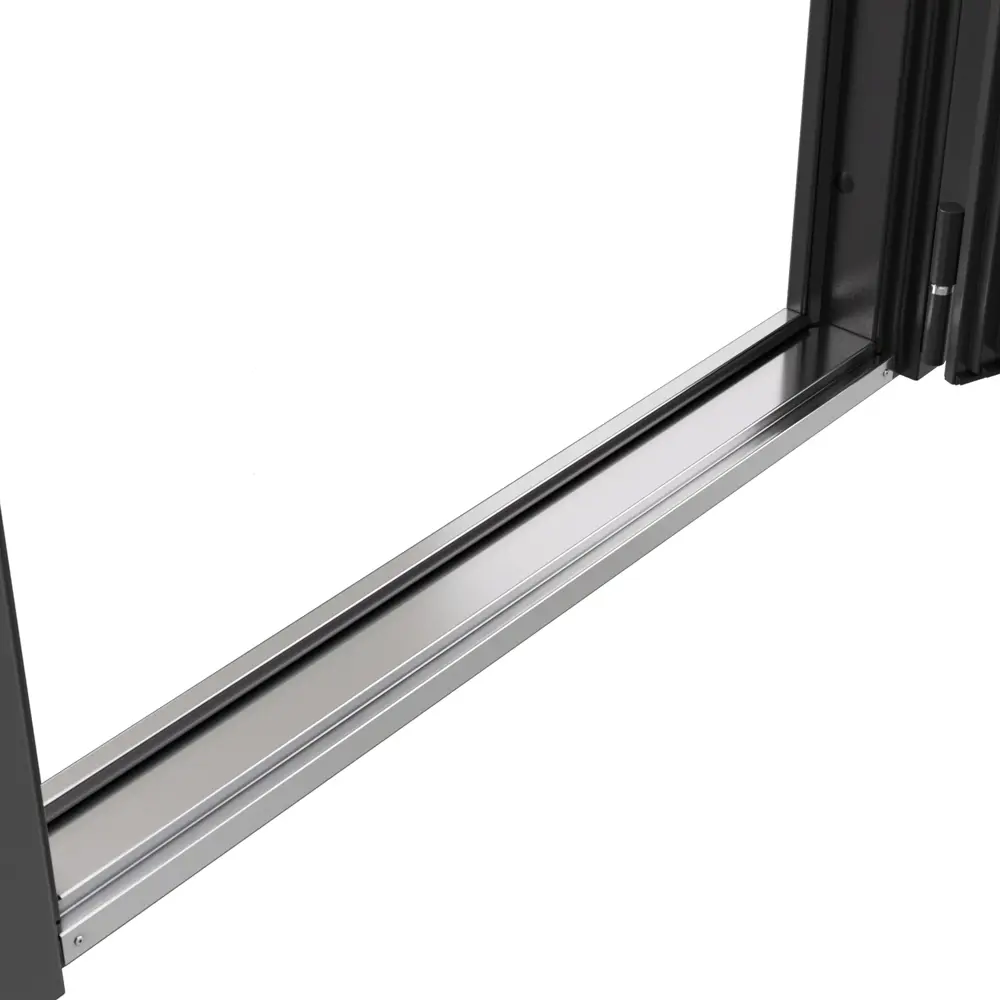 Фото 4 Входная дверь Torex Comfort левый 210x95см цвет черный муар металлик/тёмный пепел Фото 4 Входная дверь Torex Comfort левый 210x95см цвет черный муар металлик/тёмный пепел