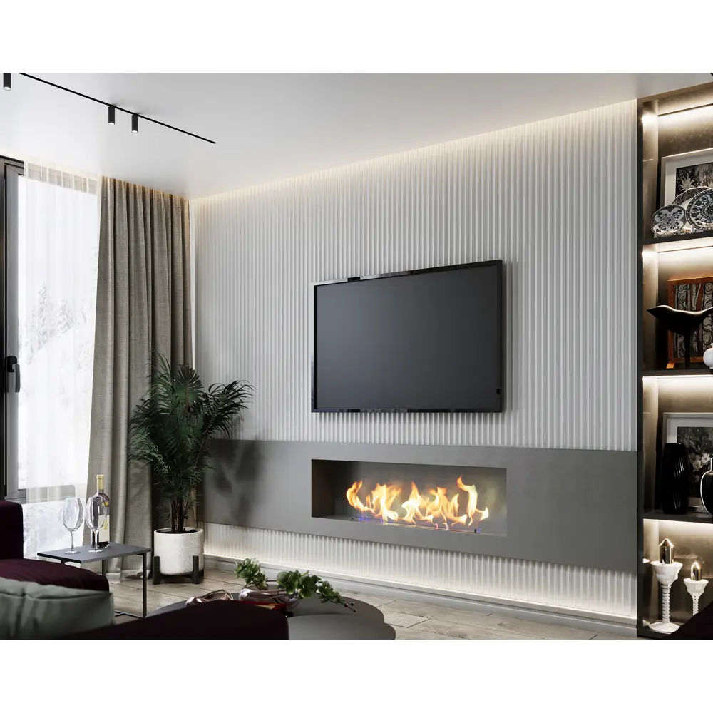 Фото 2 Панель МДФ Evrowood PL 06 бело-серебристый 2000x120мм 0.24м² 1шт Фото 2 Панель МДФ Evrowood PL 06 бело-серебристый 2000x120мм 0.24м² 1шт