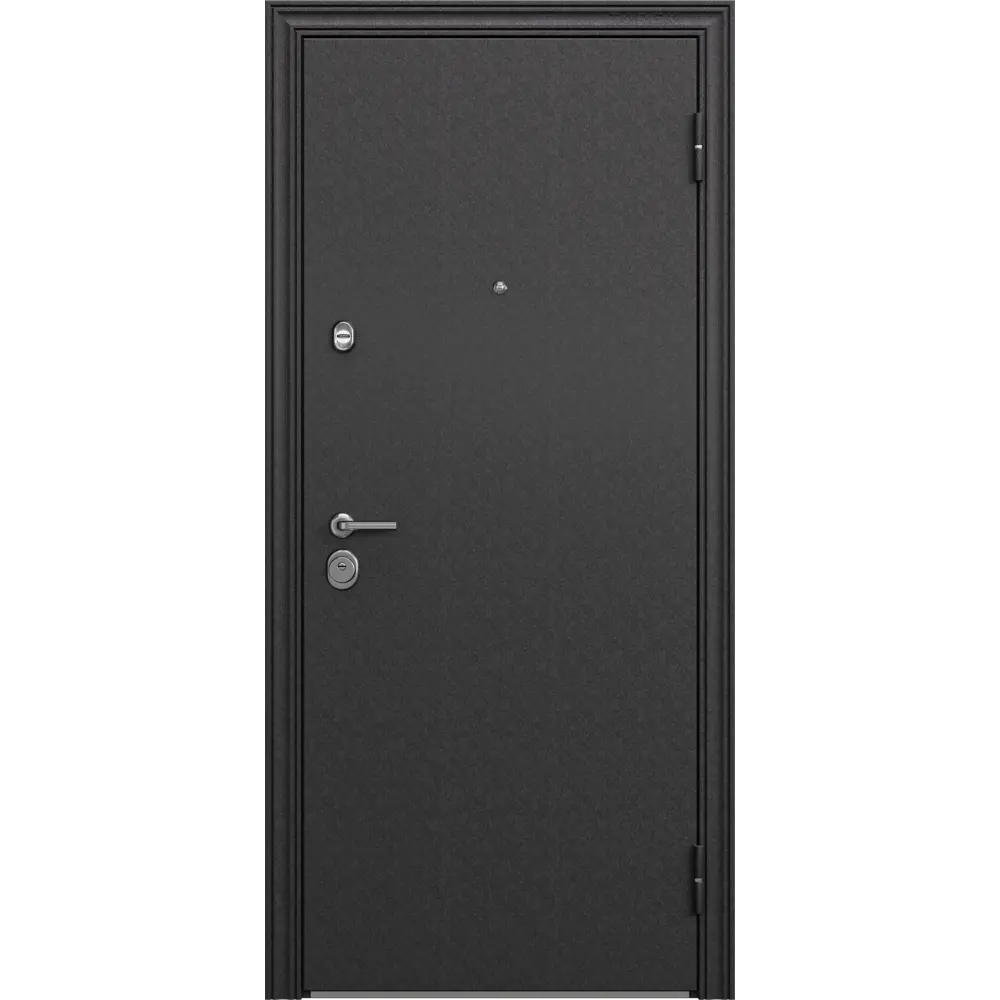 Фото 3 Входная дверь Torex Defender X правый 207x95см цвет черный шелк/белый Фото 3 Входная дверь Torex Defender X правый 207x95см цвет черный шелк/белый