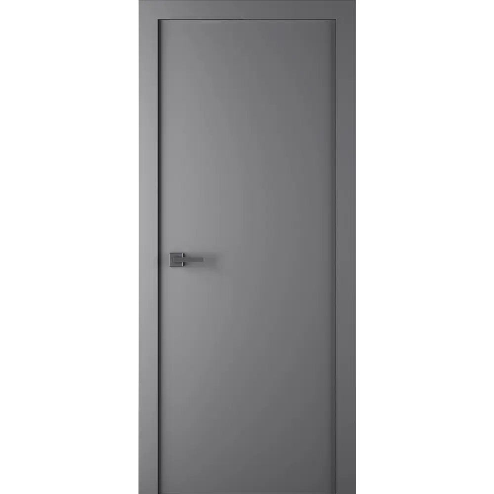 Фото Дверной блок Belwooddoors Avesta глухая 200x90см без петель и замков в комплекте цвет графит Фото Дверной блок Belwooddoors Avesta глухая 200x90см без петель и замков в комплекте цвет графит