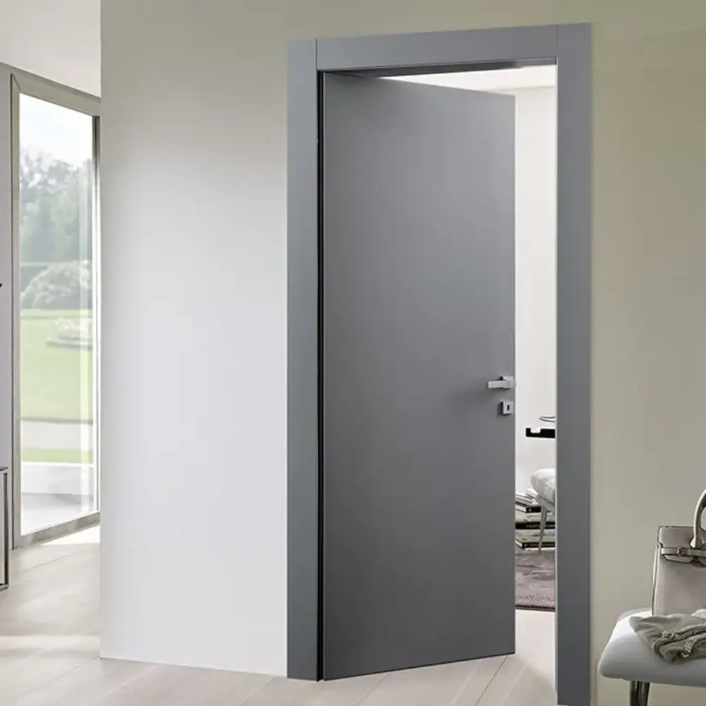 Фото 5 Дверной блок Belwooddoors Avesta глухая 200x80см без петель и замков в комплекте цвет графит Фото 5 Дверной блок Belwooddoors Avesta глухая 200x80см без петель и замков в комплекте цвет графит