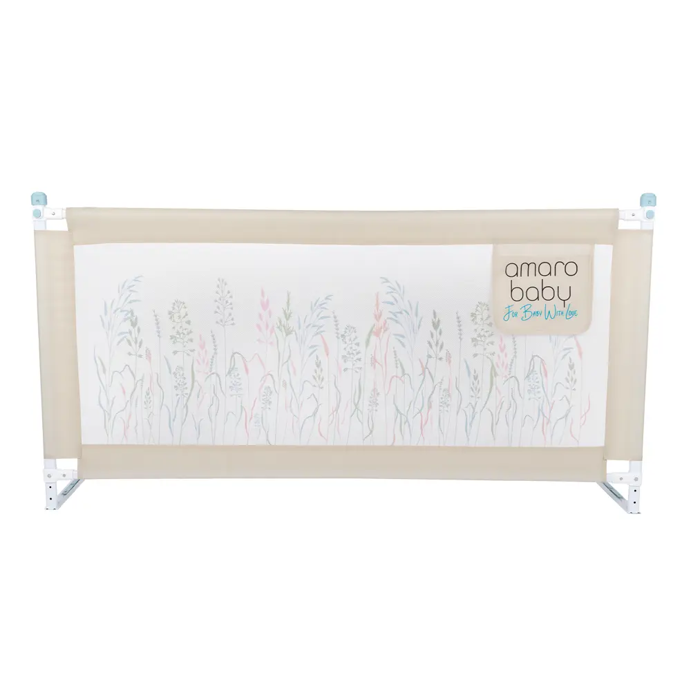 Фото 10 Барьер защитный Amarobaby 140x25см бежевый Фото 10 Барьер защитный Amarobaby 140x25см бежевый