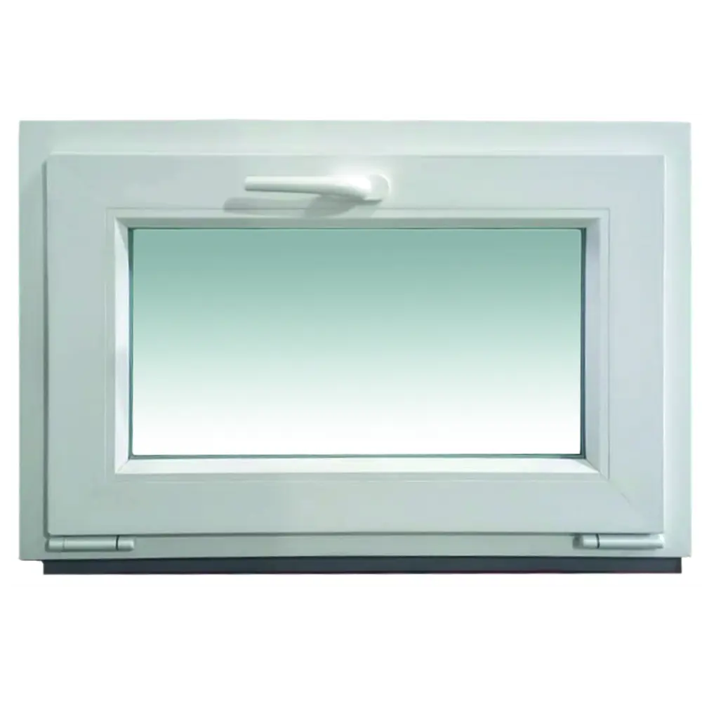 Фото 2 Пластиковое окно ПВХ Deceuninck фрамуга 900x500мм (ШхВ) двухкамерный стеклопакет белый