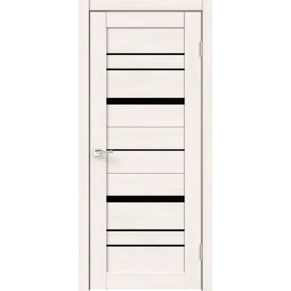Фото Дверь межкомнатная Velldoris Eco flex city 2 остеклённая 200x80см финиш бумага цвет ясень белый структурный без замка и петель Фото Дверь межкомнатная Velldoris Eco flex city 2 остеклённая 200x80см финиш бумага цвет ясень белый структурный без замка и петель