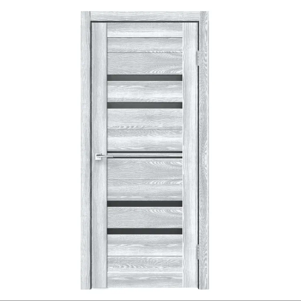 Фото Дверь межкомнатная Velldoris Xline 6 остеклённая 200x80см ПВХ цвет клён айс без замка и петель