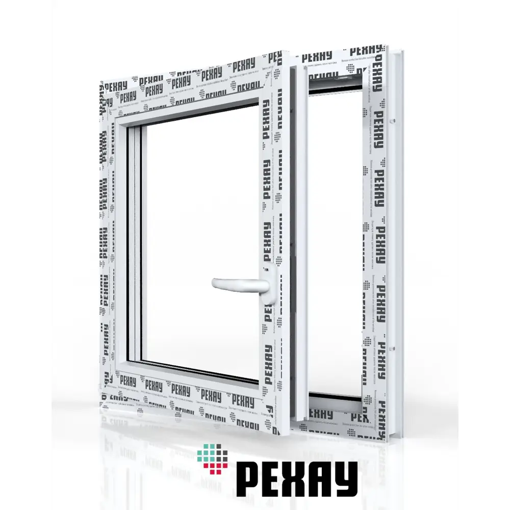 Фото 8 Пластиковое окно ПВХ Рехау Blitz 800x800мм (ВхШ) одностворчатое поворотно-откидное левое темный дуб/белый Фото 8 Пластиковое окно ПВХ Рехау Blitz 800x800мм (ВхШ) одностворчатое поворотно-откидное левое темный дуб/белый