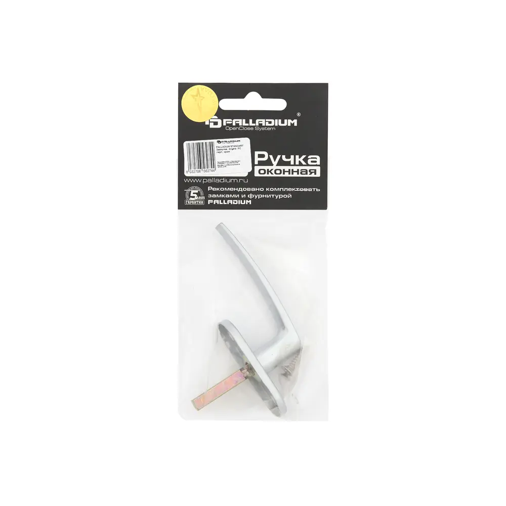 Фото 3 Ручка оконная Palladium Angela PC Фото 3 Ручка оконная Palladium Angela PC