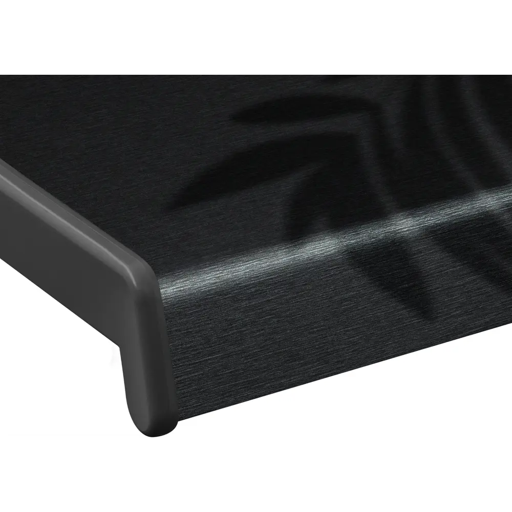 Фото 4 Подоконник Crystallit 800x250мм графит clean touch матовый