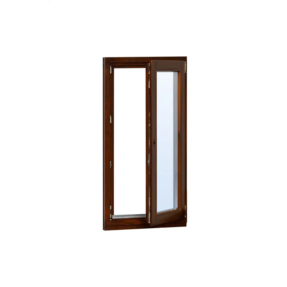 Фото 2 Окно деревянное Timber&Style одностворчатое 1000x570мм двухкамерный стеклопакет цвет тик Фото 2 Окно деревянное Timber&Style одностворчатое 1000x570мм двухкамерный стеклопакет цвет тик