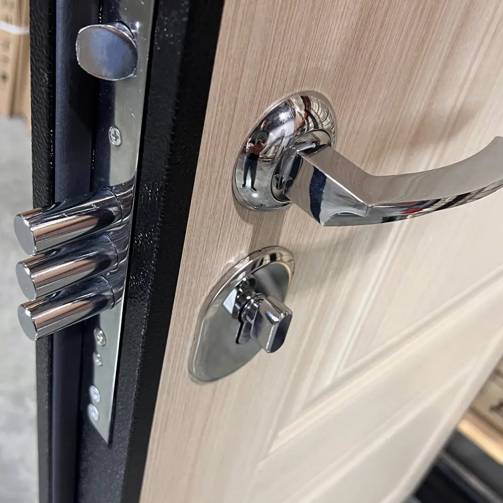 Фото 4 Входная дверь Diva Foreman Т левый 205x86см цвет антик медь/бежевый клен Фото 4 Входная дверь Diva Foreman Т левый 205x86см цвет антик медь/бежевый клен