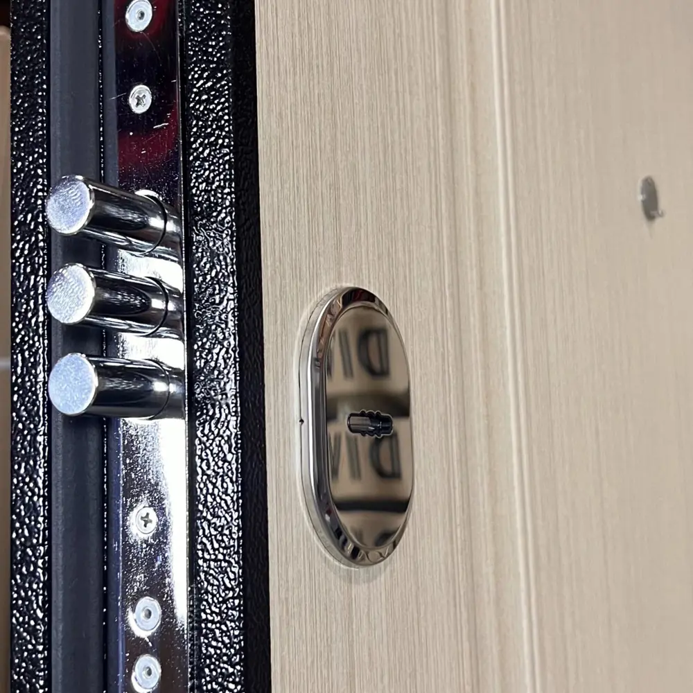 Фото 2 Входная дверь Diva Foreman Т левый 205x86см цвет антик медь/бежевый клен Фото 2 Входная дверь Diva Foreman Т левый 205x86см цвет антик медь/бежевый клен