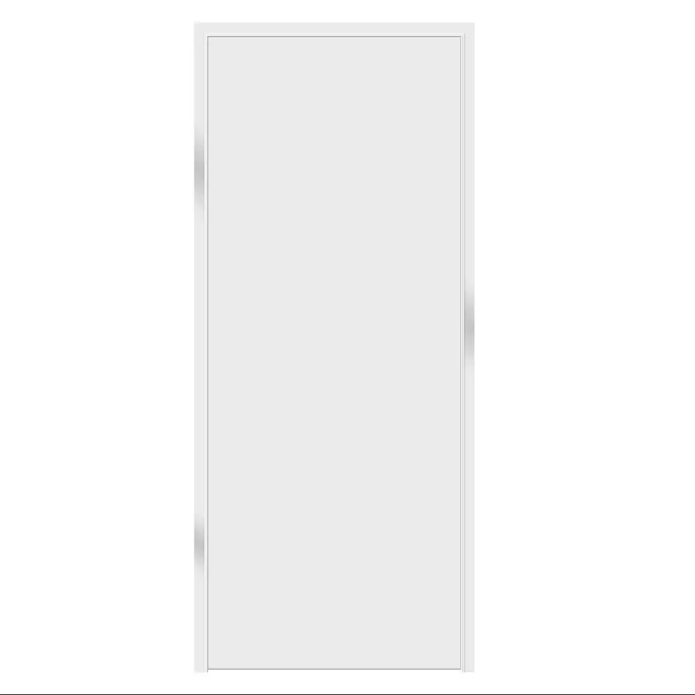 Фото Дверь скрытая Velldoris Invisible 200x60см глухая левый цвет белый никель с замком и петлями Morelli HH- 6 Фото Дверь скрытая Velldoris Invisible 200x60см глухая левый цвет белый никель с замком и петлями Morelli HH- 6