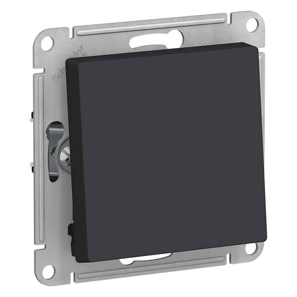 Фото Выключатель встраиваемый Systeme Electric AtlasDesign ATN001061 1 клавиша цвет карбон Фото Выключатель встраиваемый Systeme Electric AtlasDesign ATN001061 1 клавиша цвет карбон