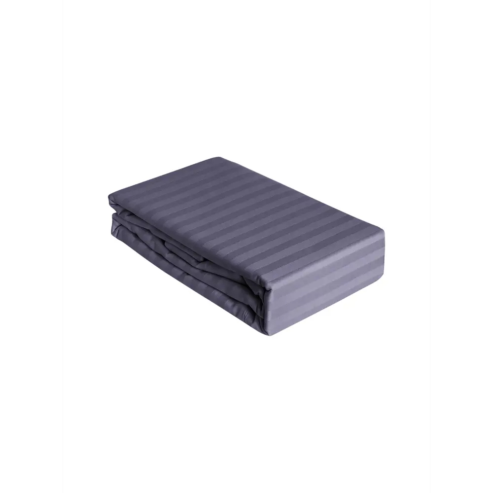 Фото 4 Простыня Denastia C011001 160x240 см, сатин, цвет фиолетовый Фото 4 Простыня Denastia C011001 160x240 см, сатин, цвет фиолетовый