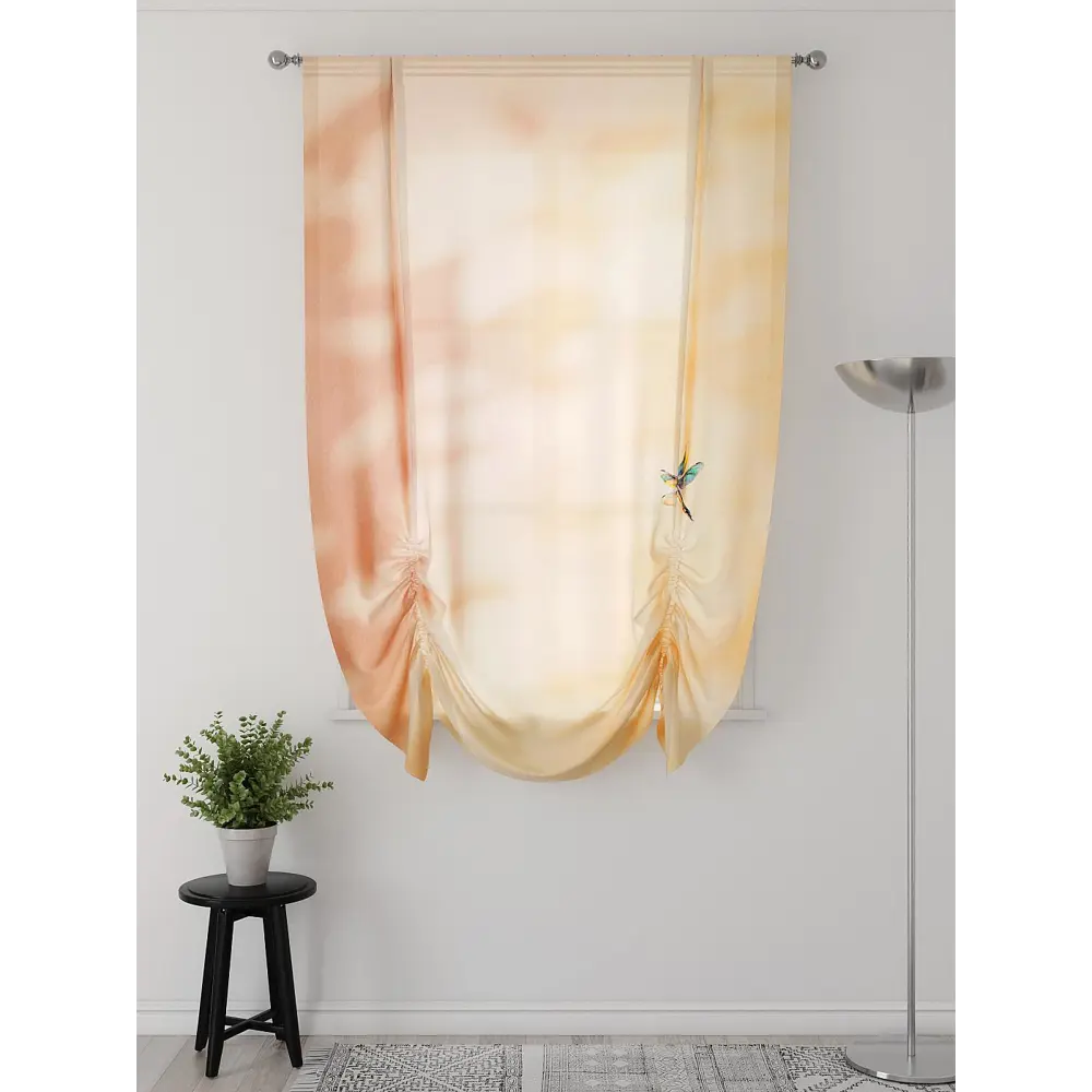 Фото 2 Тюль Comfy way Фартос - 45 CW514045-200 на шторной ленте 200x150 см цвет бежевый Фото 2 Тюль Comfy way Фартос - 45 CW514045-200 на шторной ленте 200x150 см цвет бежевый