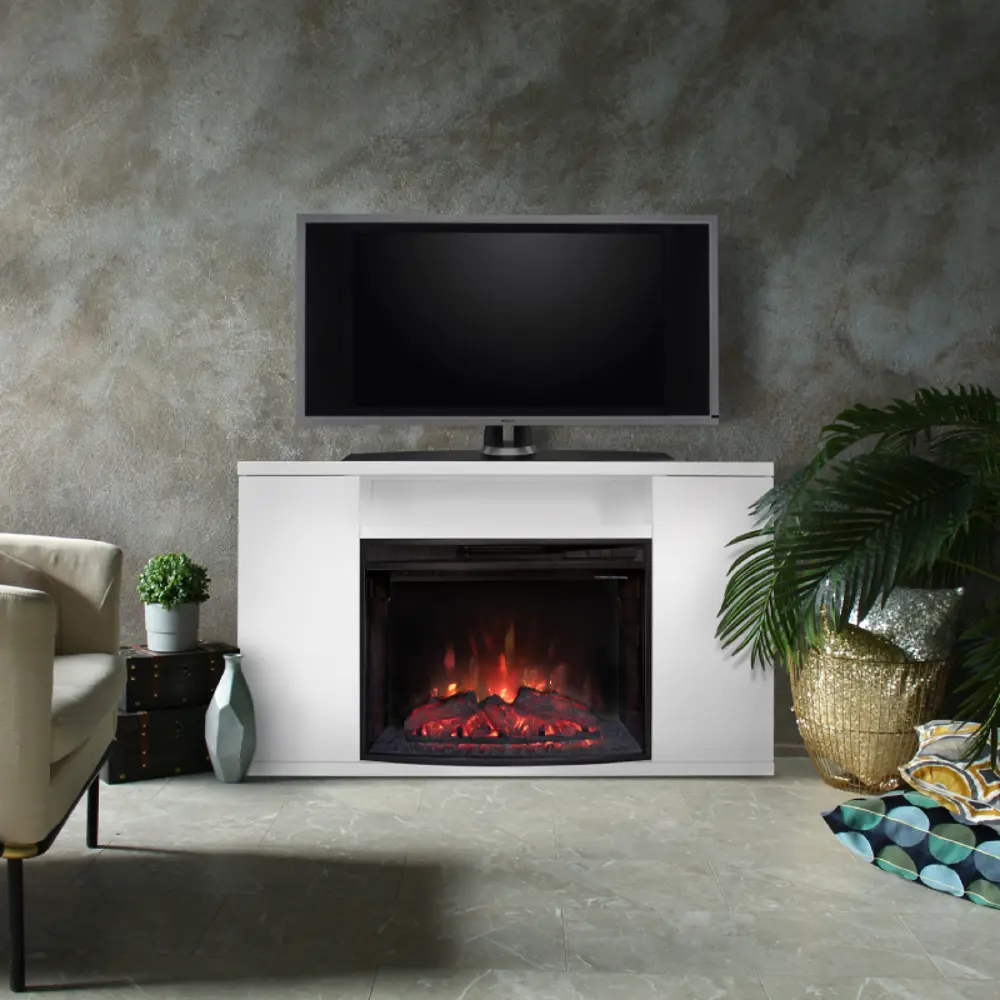 Фото 3 Каминокомплект Realflame Brooklyn 25.5 WT + Evrika 25.5 белый Фото 3 Каминокомплект Realflame Brooklyn 25.5 WT + Evrika 25.5 белый