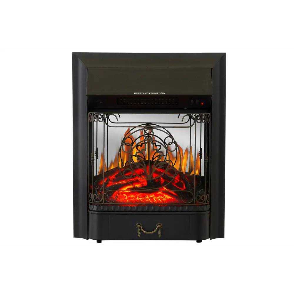 Фото Электроочаг Royal Flame Majestic FX M Brass/Black (Маджестик) 2000Вт 61x50см черный Фото Электроочаг Royal Flame Majestic FX M Brass/Black (Маджестик) 2000Вт 61x50см черный