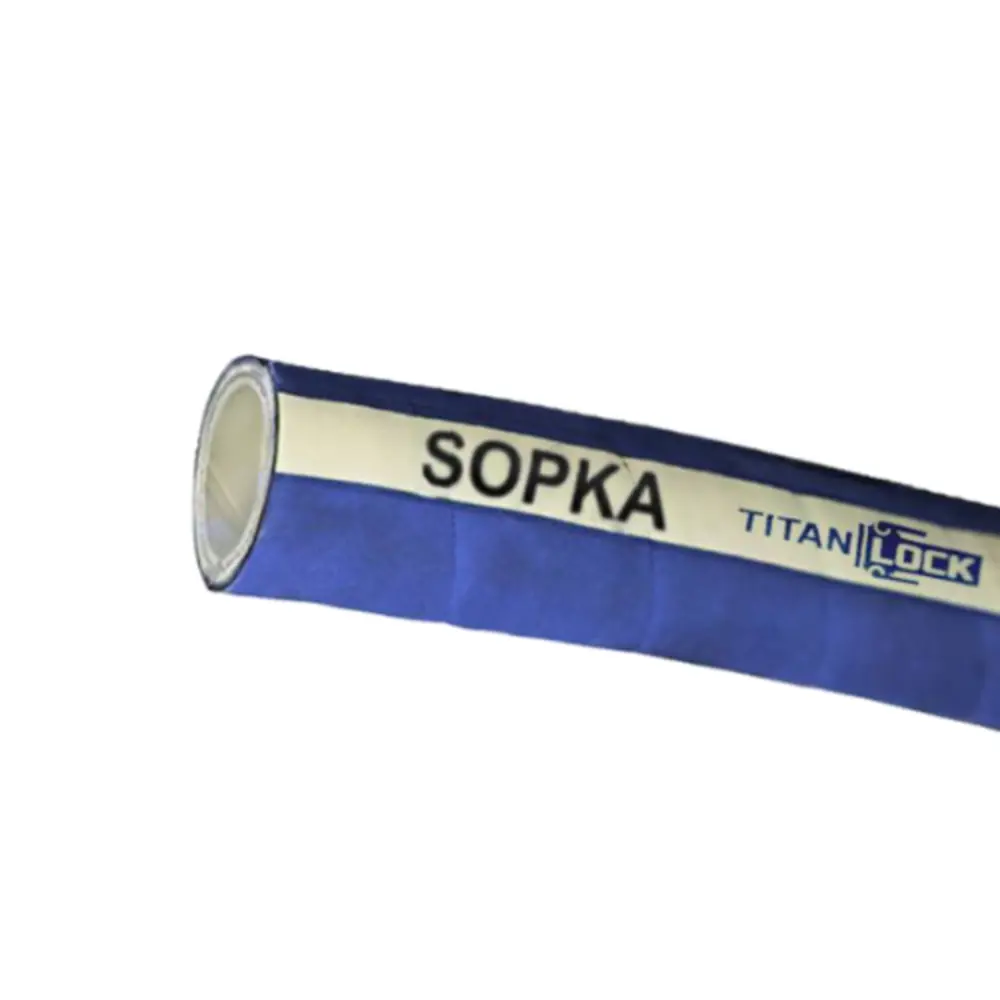 Фото Пищевой рукав для пара и горячей воды Titan Lock Sopka 10м ⌀16мм Фото Пищевой рукав для пара и горячей воды Titan Lock Sopka 10м ⌀16мм