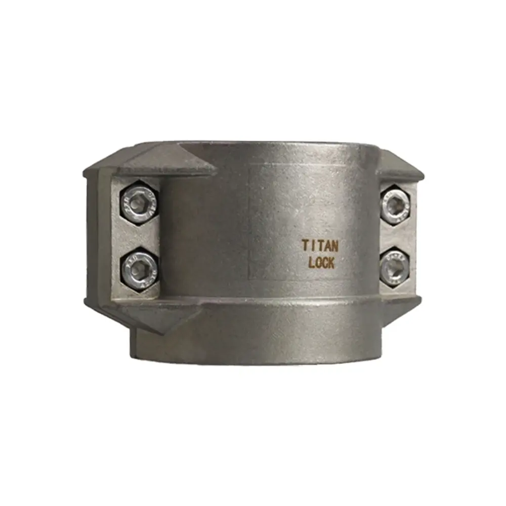 Фото Усиленный 4-х болтовый хомут TITAN LOCK TL38X6.5SS нерж. сталь Фото Усиленный 4-х болтовый хомут TITAN LOCK TL38X6.5SS нерж. сталь