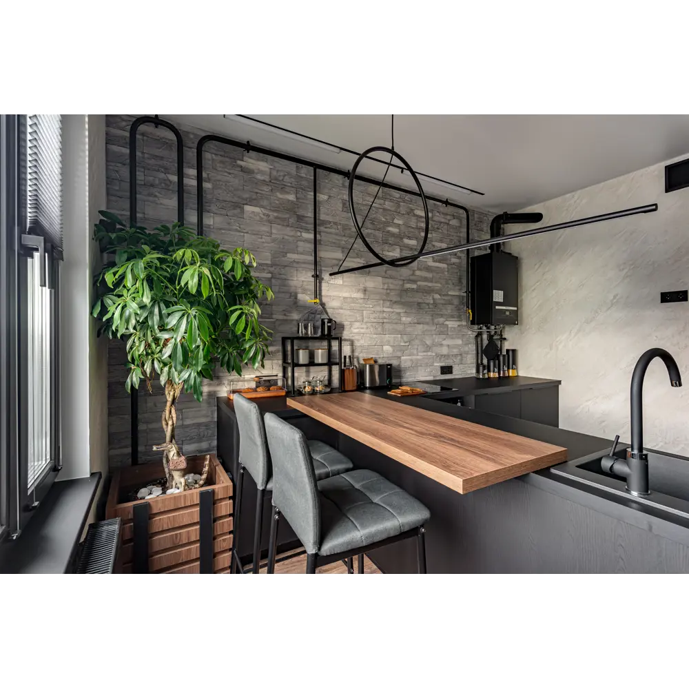 Фото Камень искусственный Leonardo Stone Шамони slim 0.96м² Фото Камень искусственный Leonardo Stone Шамони slim 0.96м²