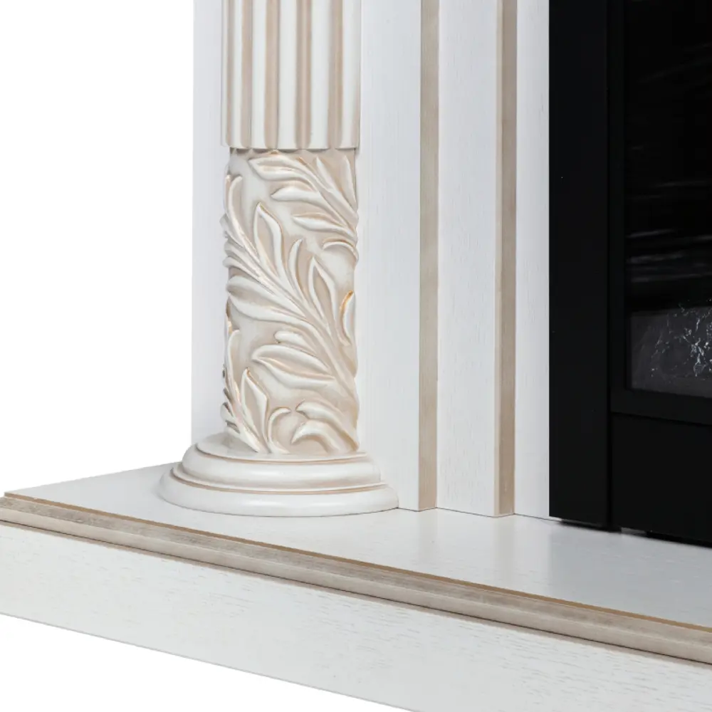 Фото 4 Каминокомплект Realflame Imperia 26 WT с очагом Moonblaze-S Lux BL 750Вт дуб с золотой патиной Фото 4 Каминокомплект Realflame Imperia 26 WT с очагом Moonblaze-S Lux BL 750Вт дуб с золотой патиной