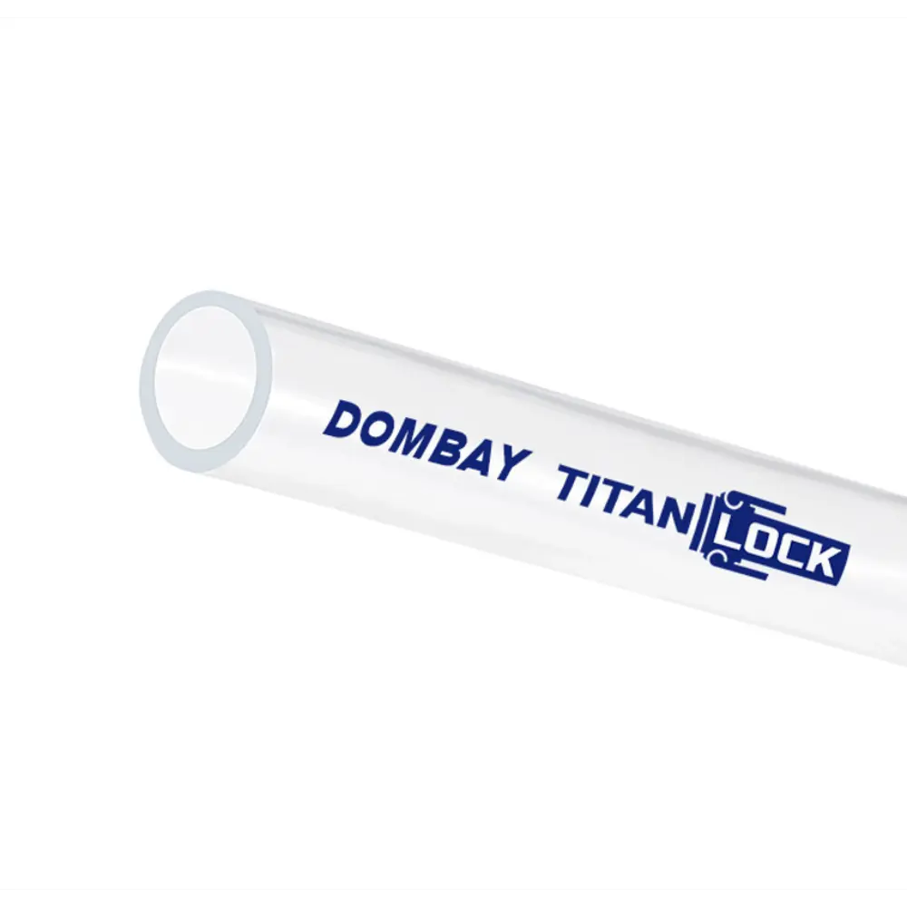 Фото Шланг для полива Titan lock Dombay ⌀6мм 10м прозрачный Фото Шланг для полива Titan lock Dombay ⌀6мм 10м прозрачный