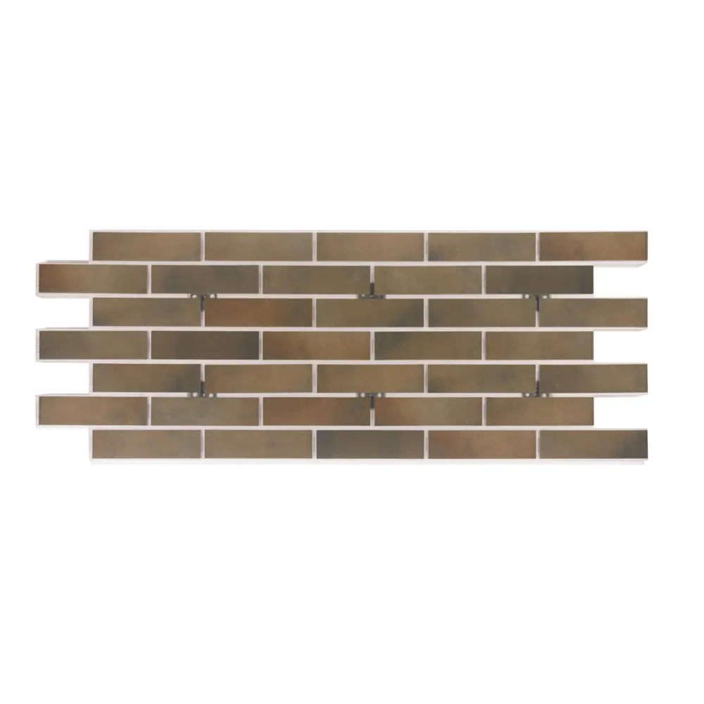 Фото Термопанель c клинкерной плиткой Мосфасад BestPoint Ceramics 127x52см шип-паз цвет Loft Brick Cardamon Фото Термопанель c клинкерной плиткой Мосфасад BestPoint Ceramics 127x52см шип-паз цвет Loft Brick Cardamon