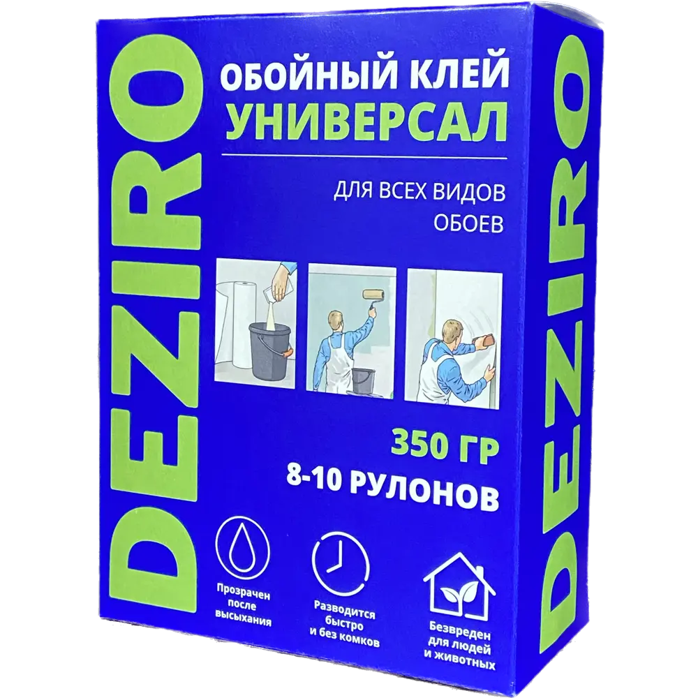 Фото 2 Клей обойный Deziro Универсал 350 Фото 2 Клей обойный Deziro Универсал 350