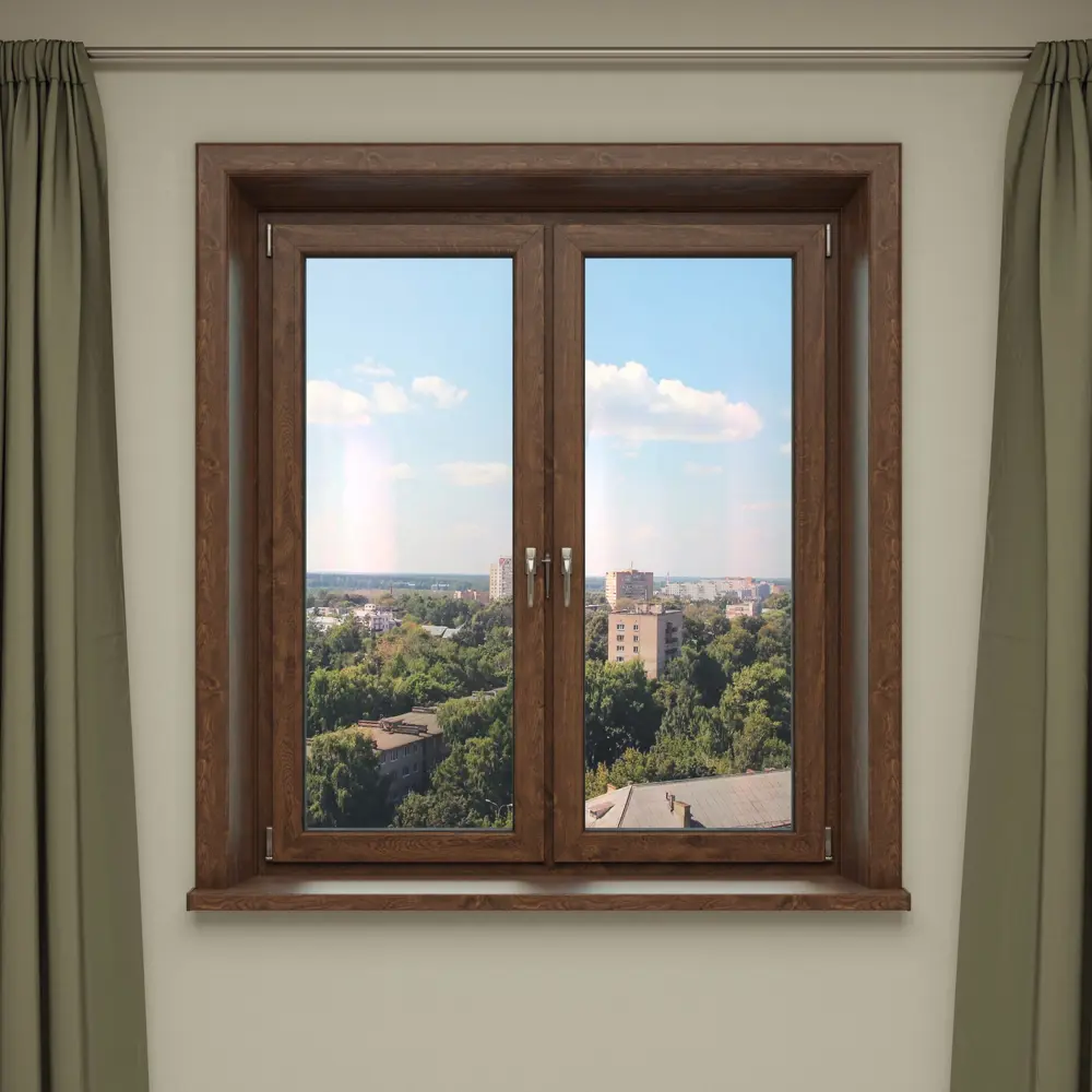 Фото 4 Комплект откос и наличник фигурный WinPlast 15x200 см орех Фото 4 Комплект откос и наличник фигурный WinPlast 15x200 см орех